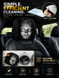 Haunted Car Headrest Cover – Horror Ghost Design | Night Scare Car Accessory