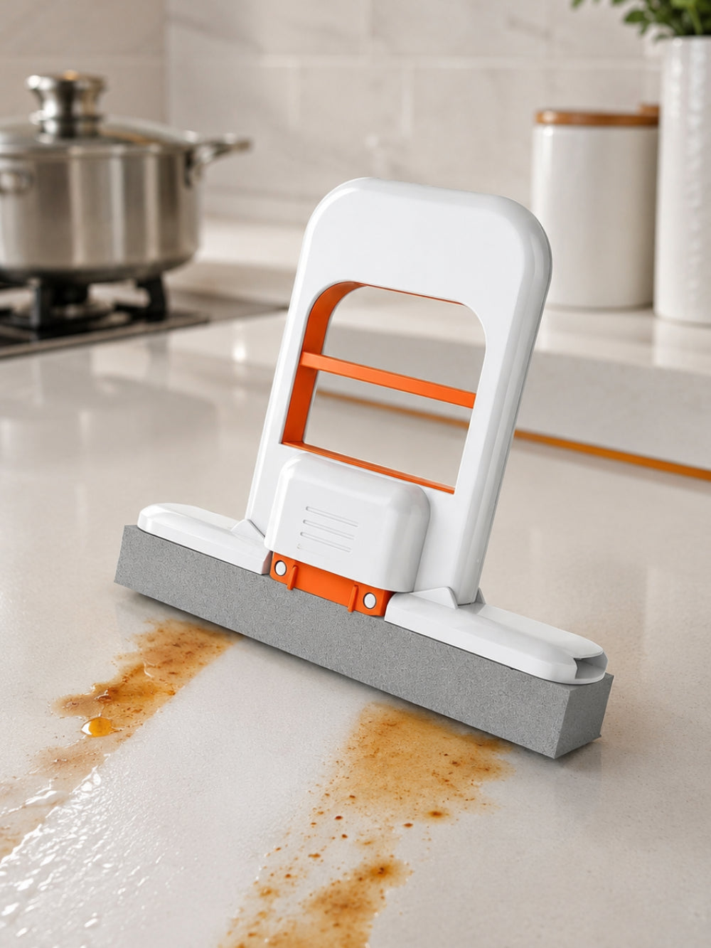 Hands-Free Mini Mop – Multipurpose Kitchen & Surface Cleaner